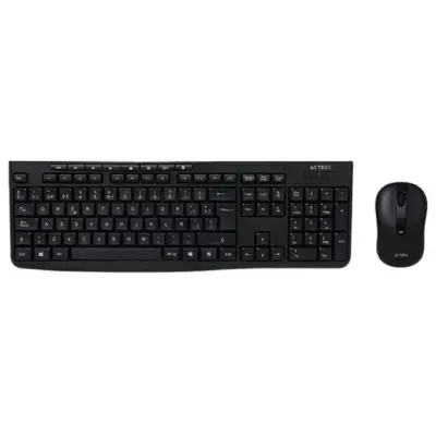 [7506215939935] KIT TECLADO MOUSE INALAMBRICO ACTECK MK225
