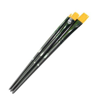 [7501994032662] PINCELES TAKLON DORADO SET C3 PINTO PT-E