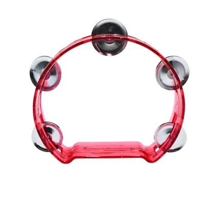 PANDERO DE PLASTICO CH ROJO 104