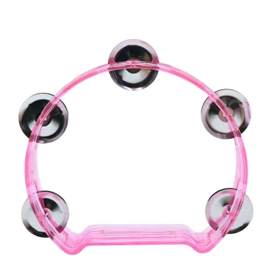 PANDERO DE PLASTICO CH ROSA 109