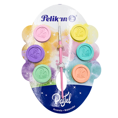 ACUARELA C6 PASTEL PELIKAN