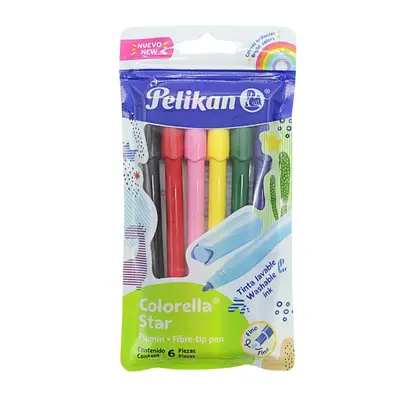 PLUMIN SURTIDO C6 PELIKAN COLORELLA STAR