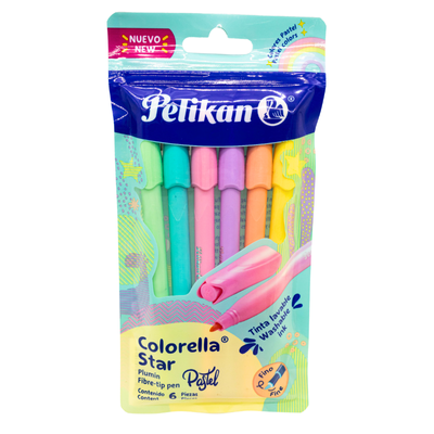 PLUMIN PASTEL C6 PELIKAN COLORELLA STAR
