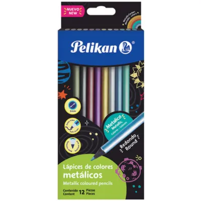 [7501015207543] COLORES C12 METALICOS PELIKAN