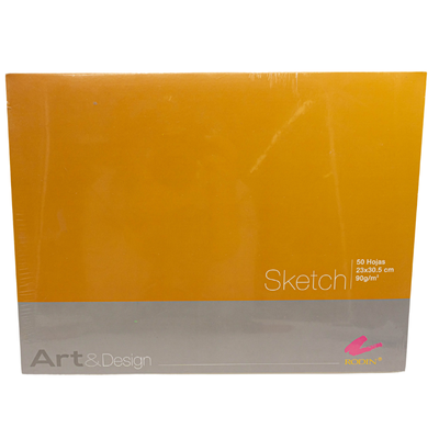 BLOCK DIBUJO SKETCH 90GR 50H 23X30.5CM RODIN