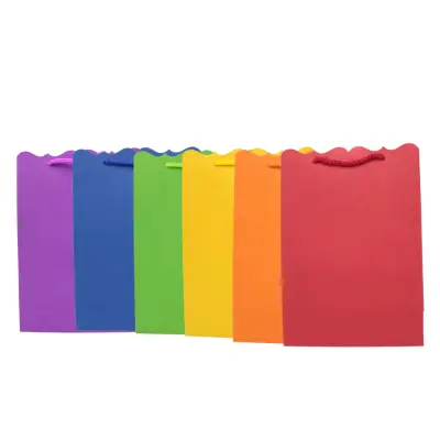 [BRKMVCOL] BOLSA REGALO MED KRAFT COLORES VELSA
