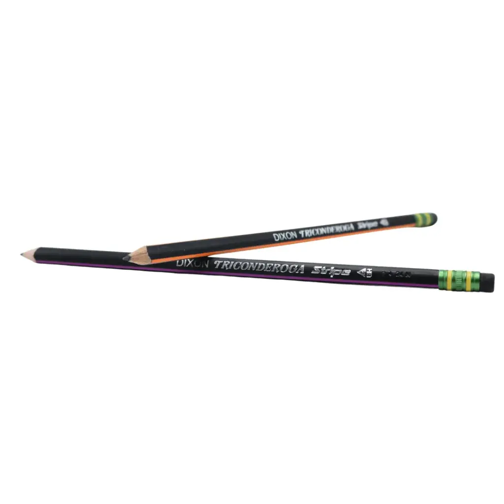 [7501147417582] LAPIZ 2HB TICONDEROGA STRIPE DIXON