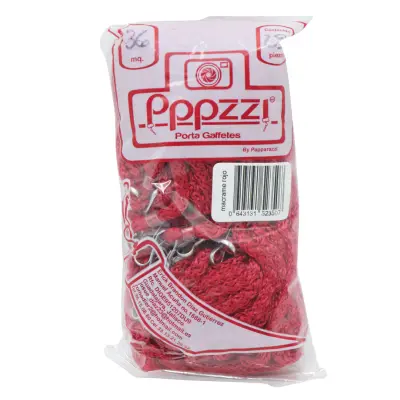 [0643131523507] CORDON GAFETE MACRAME ROJO