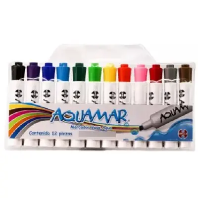 MARCADOR AGUA SURTIDO C12 SHELY AQUAMAR 882-12