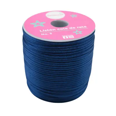 LISTON COLA DE RATA AZUL MARINO 100M SED