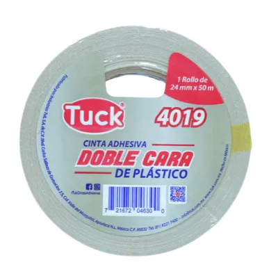 [721672046300] TUK CINTA DOBLE CAPA PLASTICO 4019 24X50