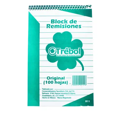 BLOCK REMISION ESQUELA TREBOL/TECNO R11