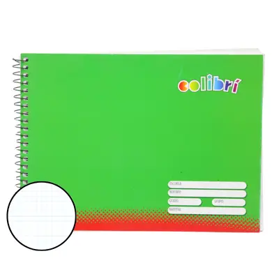 CUADERNO ITALIANO C5 100H ESP COLIBRI