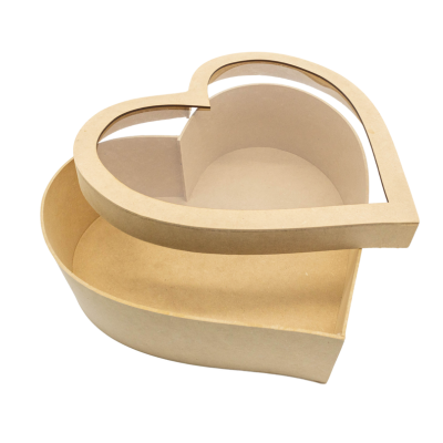 CAJA CORAZON MICA 33X11 MADERA