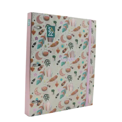 [7500463933424] CARPETA 3 AROS PD RY 100H SAZZ GIRLY 93342
