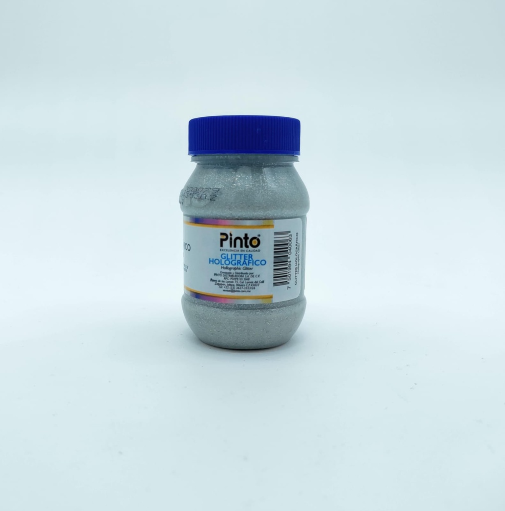 [7501994040063] GLITTER HOLOGRAFICO 100ML PINTO