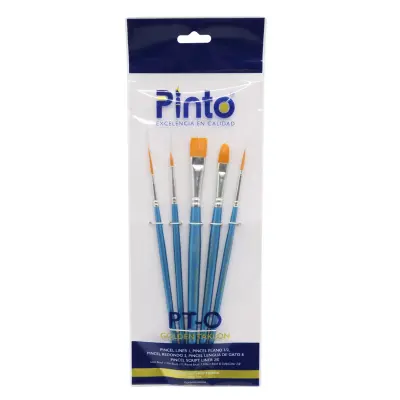 [7501994034918] JUEGO PINCELES TAKLON GOLDEN C5 PINTO PT-O
