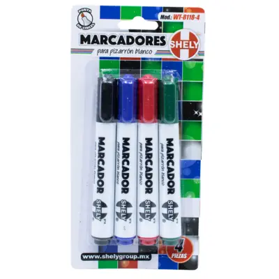 MARCADOR PIZARRON SHELY C4 WT8118-4