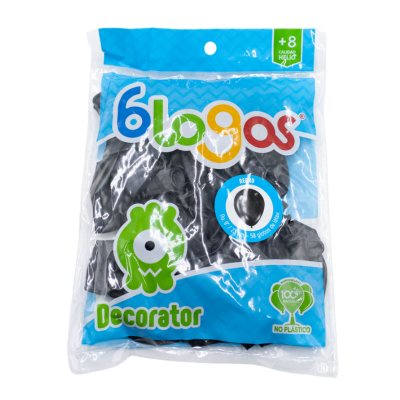 GLOBOS 9 NEGRO C50 BLOGOS