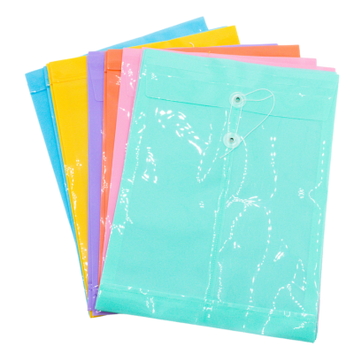 SOBRE PLASTICO HILO CARTA PASTEL ALIAMEX 118M