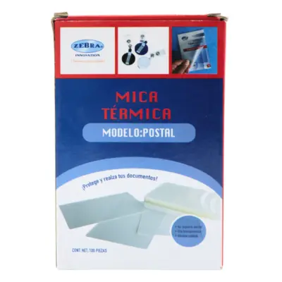 MICA TERMICA 90X135MM 8" ZEBRA POSTAL