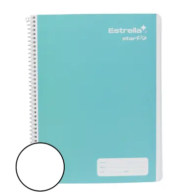 [602760004610,60276006720] CUADERNO PROF BLANCO 100H ESTRELLA STARKID 461 / 672
