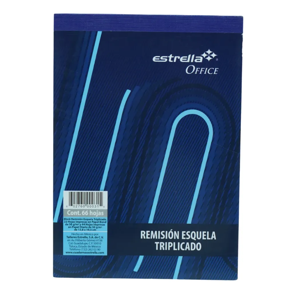 [602760000315] REMISION ESQUELA TRIP 66H ESTRELLA 031