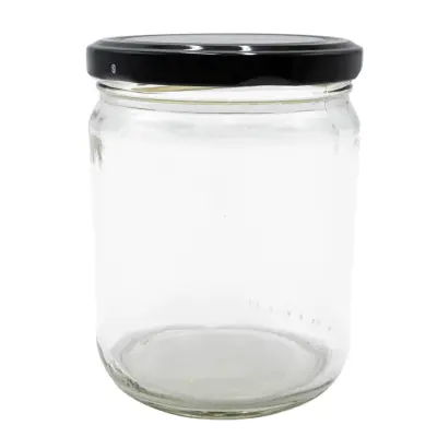 TARRO REDONDO 450ML CON TAPA GDL