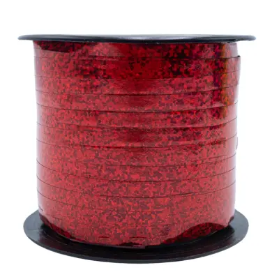 CURLING HOLOGRAFICO 100M ROJO 04
