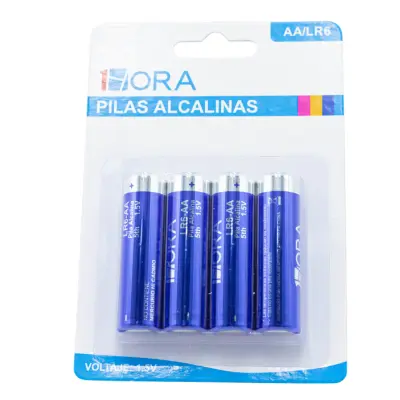 BATERIA ALCALINAS AA BL4 LR6