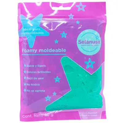 [7506411004444] FOMIX MOLDEABLE VERDE AGUA 12 SELANUSA