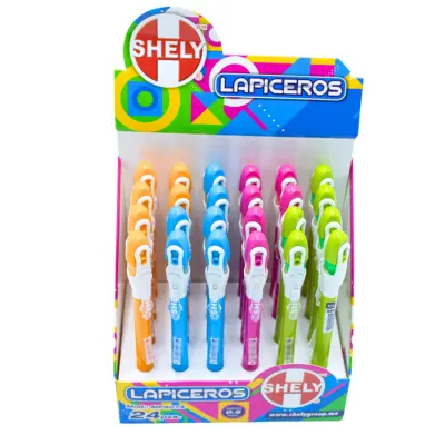 [0750227678656] LAPIZ DE PUNTILLAS 0.5MM SHELY GOMA LARGA MP507A
