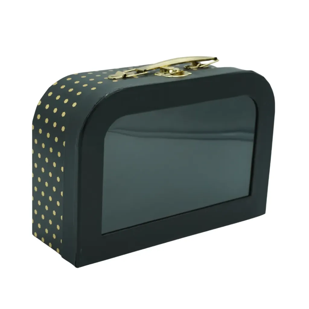 RB CAJA BLACK & DOTS BRIEFCASE #2
