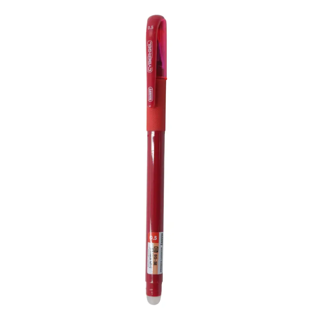 PLUMA BORRABLE CYBER GEL ROJO