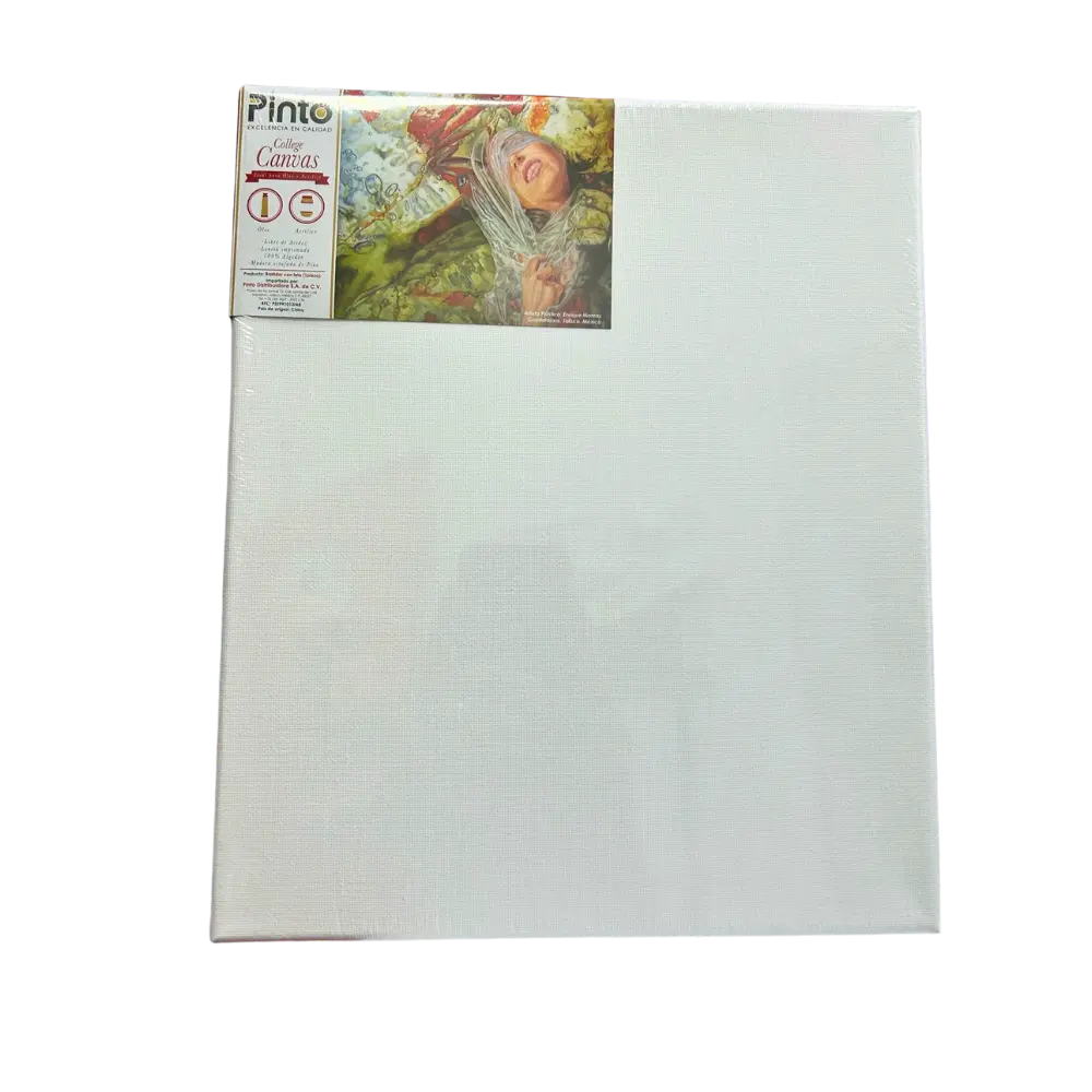 BASTIDOR 20X30 COLLEGE CANVAS PINTO