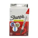 PAQ MARCADOR PERMANENTE FINO NEGRO SHARPIE C12