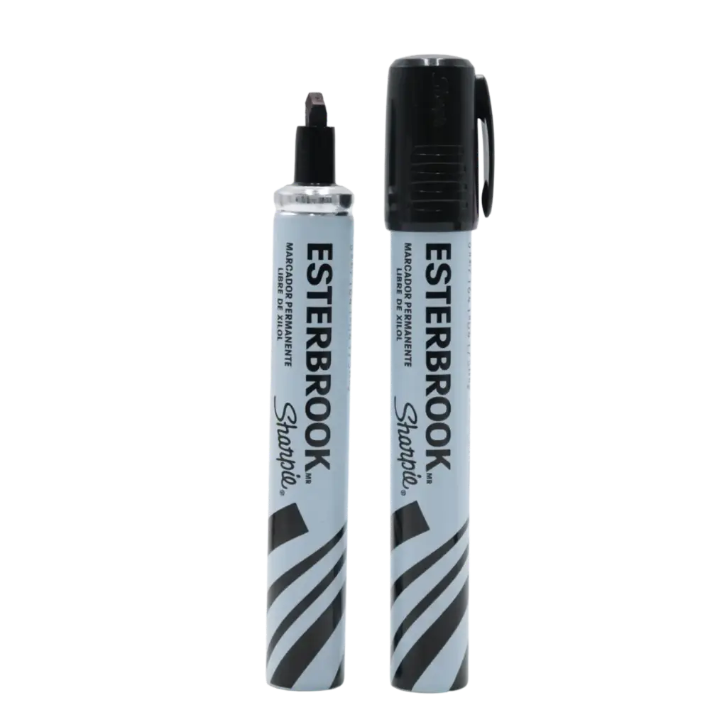 [071641041752] MARCADOR PERMANENTE GRUESO ESTERBROOK (NEGRO)