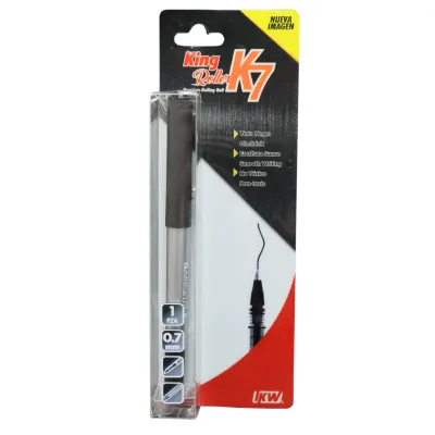 [7502005169063] BLISTER PLUMA IKW FINO 0.7MM NEGRO ROLLER K7 906