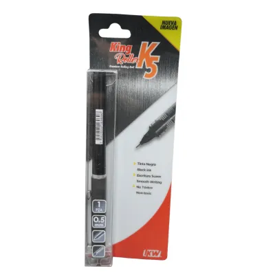 [17502005169094] BLISTER PLUMA IKW FINO 0.5MM NEGRO ROLLER K5 909