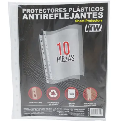 PROTECTOR HOJA CARTA C10 IKW