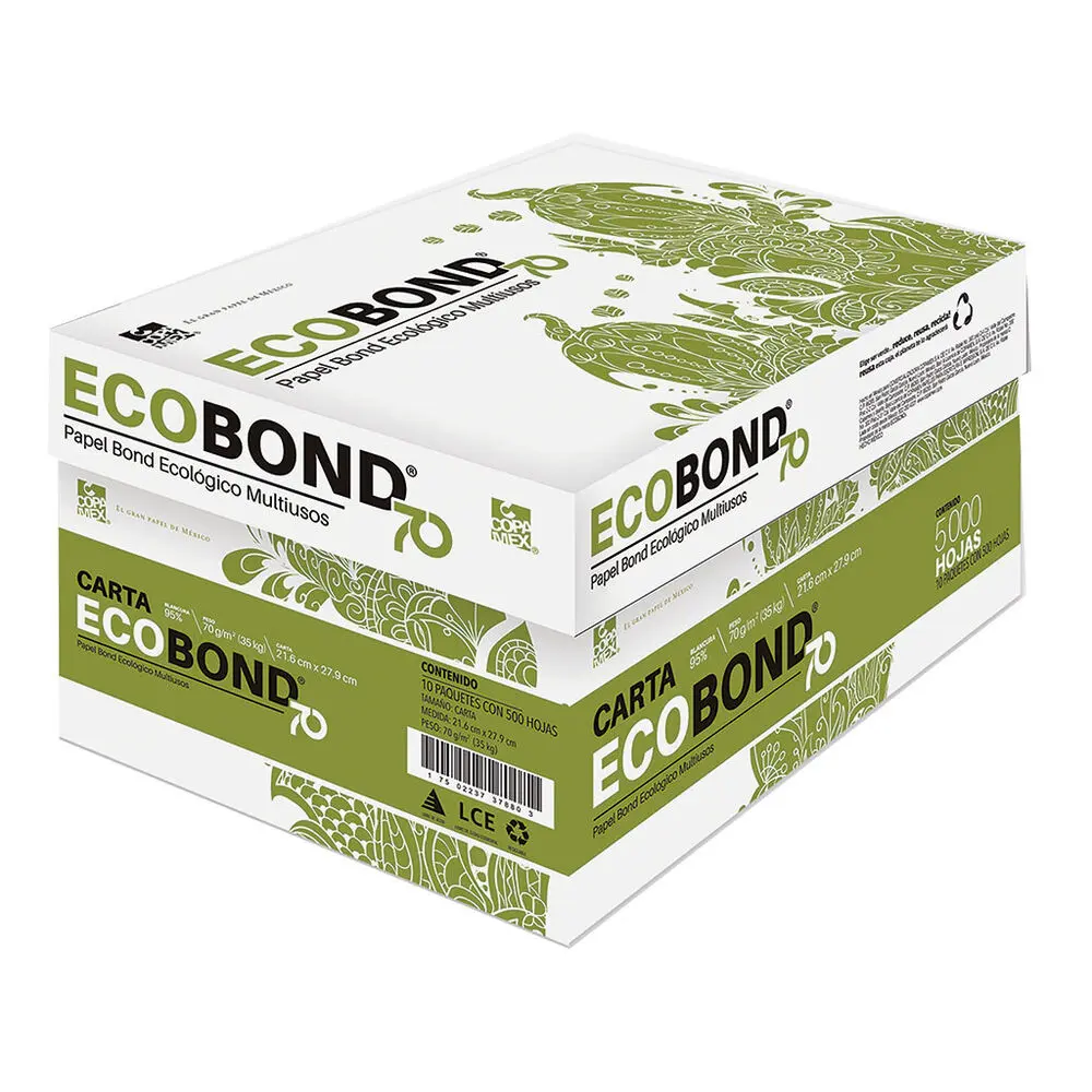 CAJA HOJA BLANCA CARTA C5000 ECOBOND 70GR