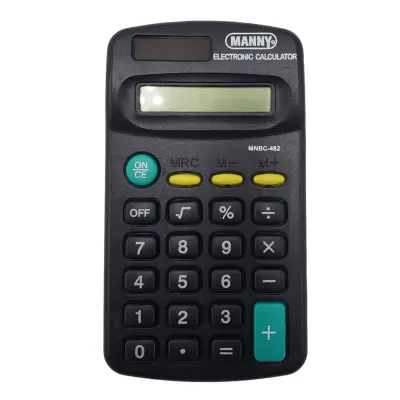 [7502285231351] CALCULADORA BASICA 8 DIG MANNY MNBC-482