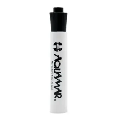 [07502276785962] MARCADOR AGUA SHELY AQUAMAR (NEGRO)