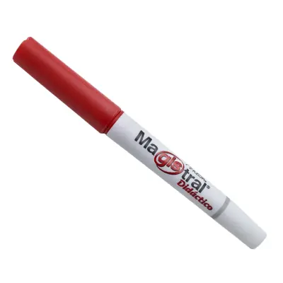 [7501428706633] MARCADOR PIZARRON MAGISTRAL FINO (ROJO)