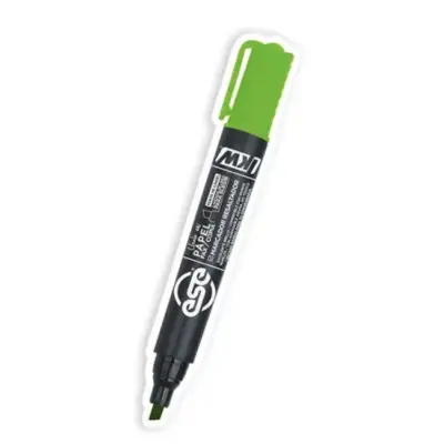 [7502005169766] MARCATEXTOS GRUESO IKW (VERDE)
