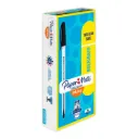 PAQ PLUMA PAPERMATE KILOMETRICO NEGRO C12