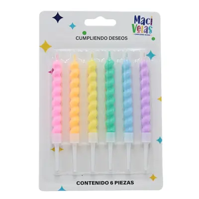 VELA MACI CURLY C6 MULTICOLOR PASTEL HL15