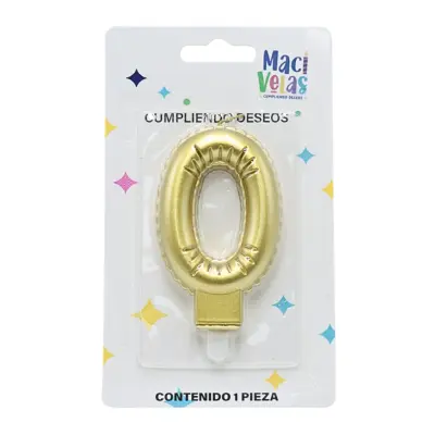 [6973292441100] VELA MACIV DEL 0 AL 9 ORO PQ8248 (0)