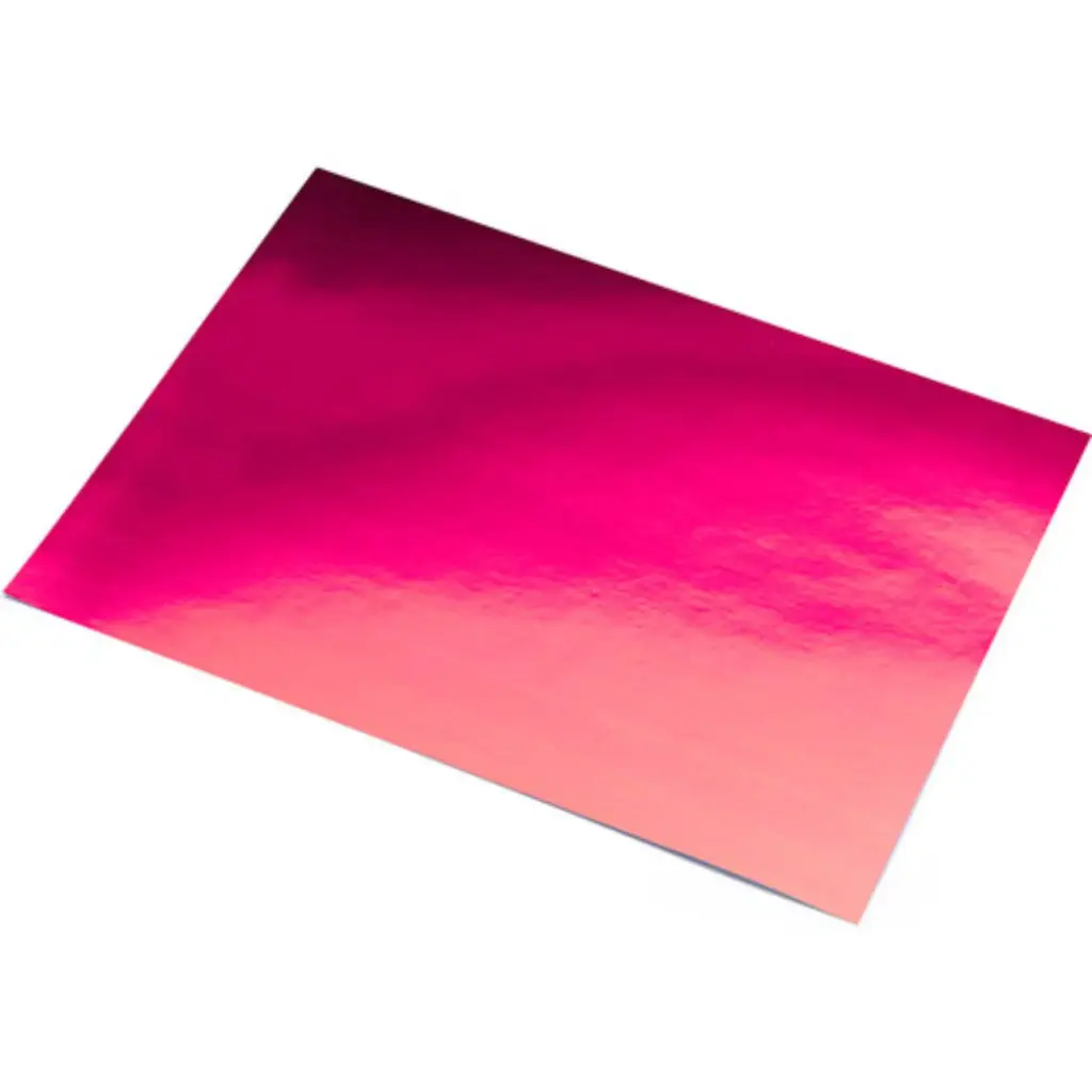 CARTULINA METALICA ROSA 50X65
