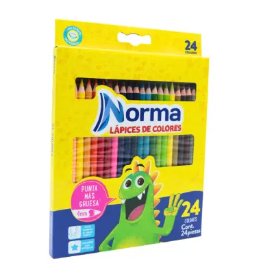 [7702111470736] COLORES NORMA (C24 REDONDOS)